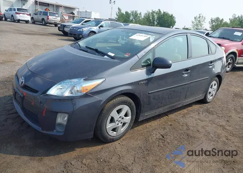 2010 Toyota Prius Ii из США, поврежденный, VIN JTDKN3DU0A0003801